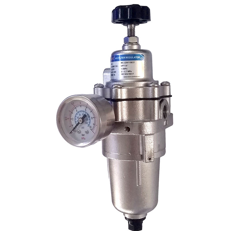 Morc MC-22 Series Auto/Manual Drain NPT1/4 G1/4 Regulator Filter Udara