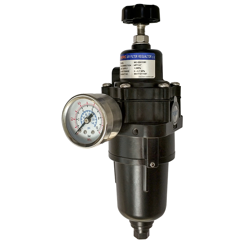 Morc MC-22 Series Auto/Manual Drain NPT1/4 G1/4 වායු පෙරහන නියාමකය