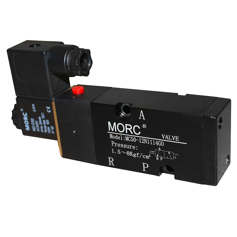 Sraith MORC MC50 Neamhphléasc 3/2 nó 5/2 Solenoid 1/8"~1/